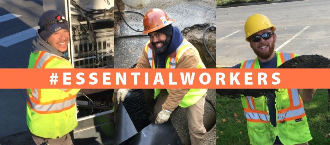 Hashtag Essential Workers - Kent Public Works - 6-12-20 Blog